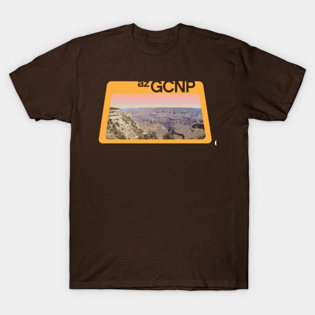 Grand Canyon Travel Series T-Shirt by rick27red